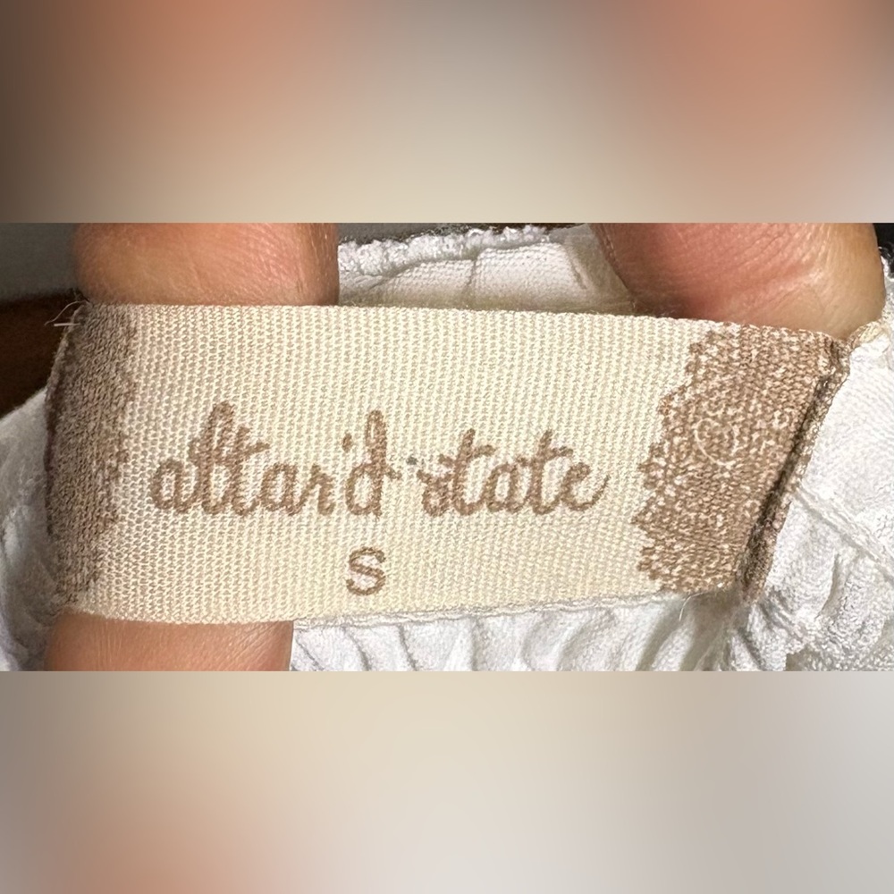 Altar'd State Off-White‎ Women's Blouse - Picture 4 of 5